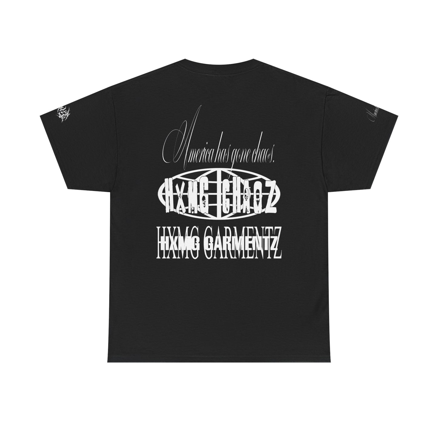 HXMG WRLD CHAOZ- Unisex Heavy Cotton Tee