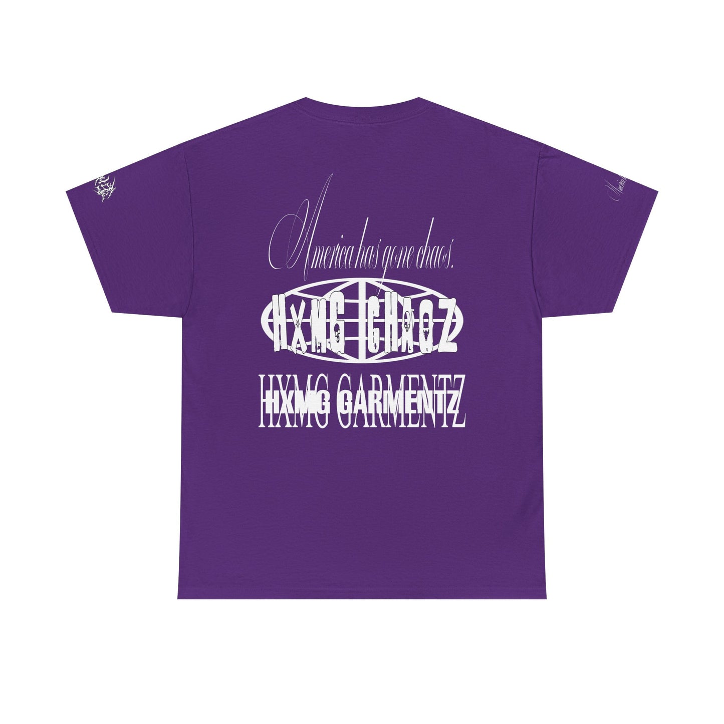 HXMG WRLD CHAOZ- Unisex Heavy Cotton Tee