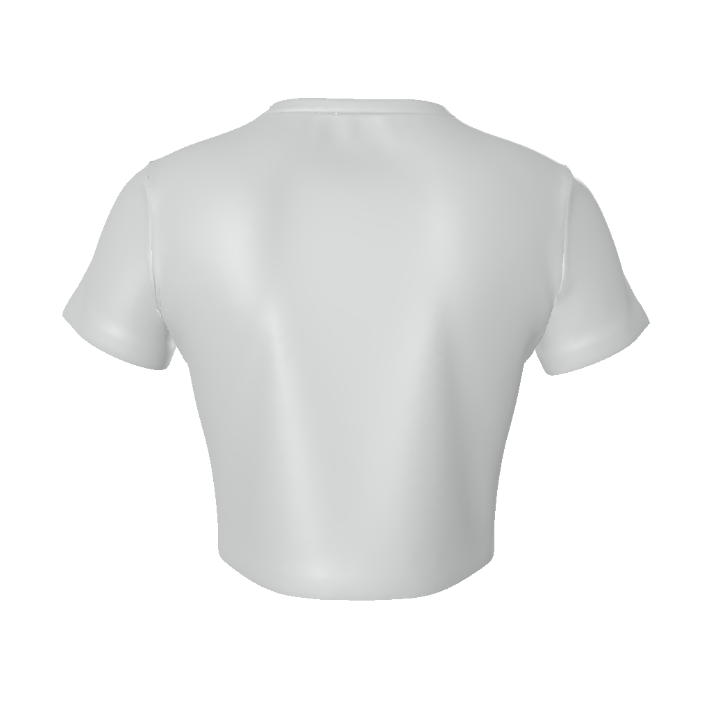 America has gone chaos- Women's Fitted Crop Tee