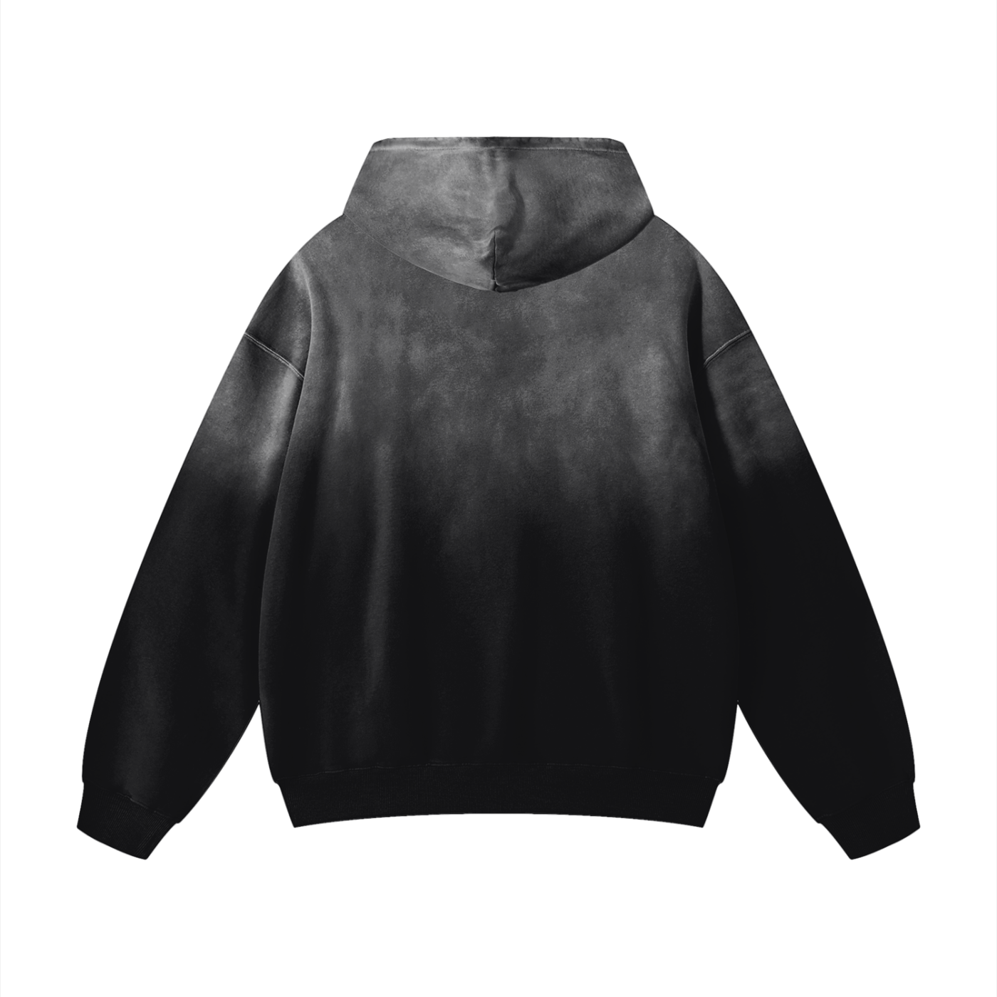 “America has gone to chaos” Heavyweight Oversized Dark Wash hoodie