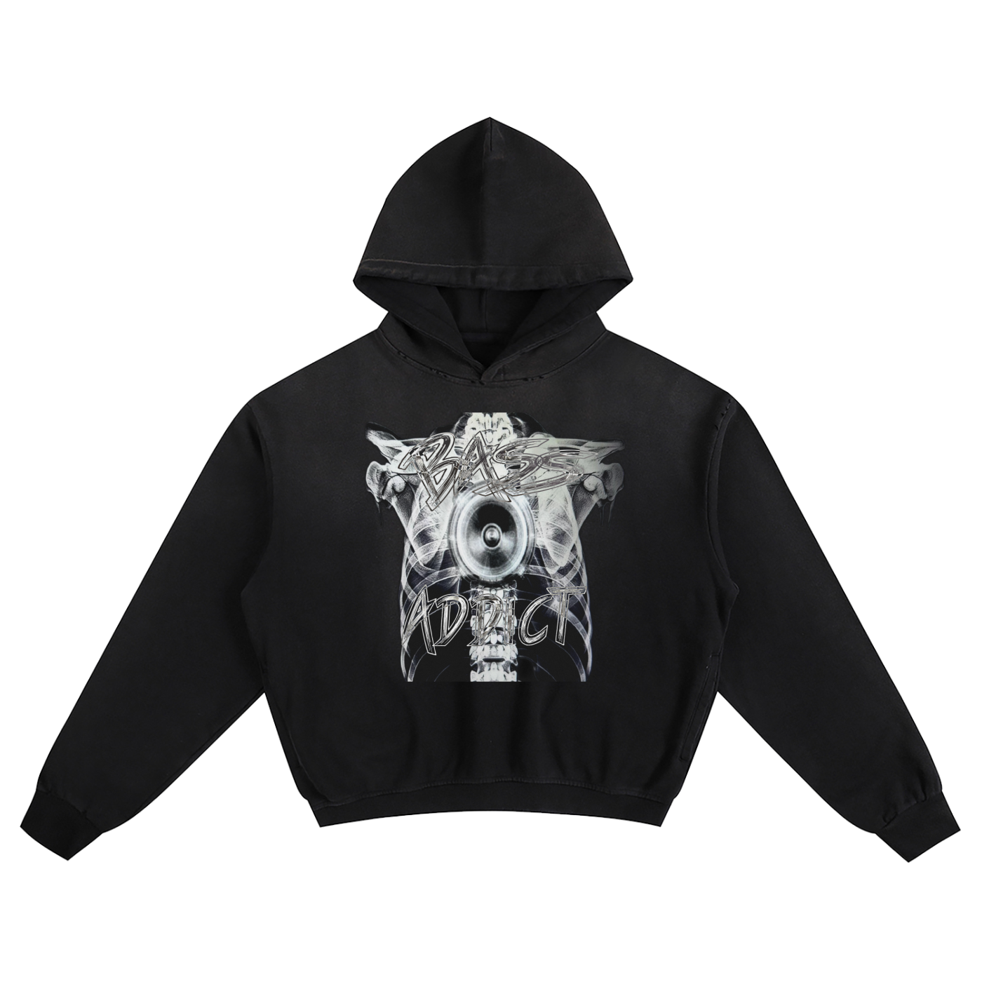 BASS ADDICT- SUNFADE HOODIE