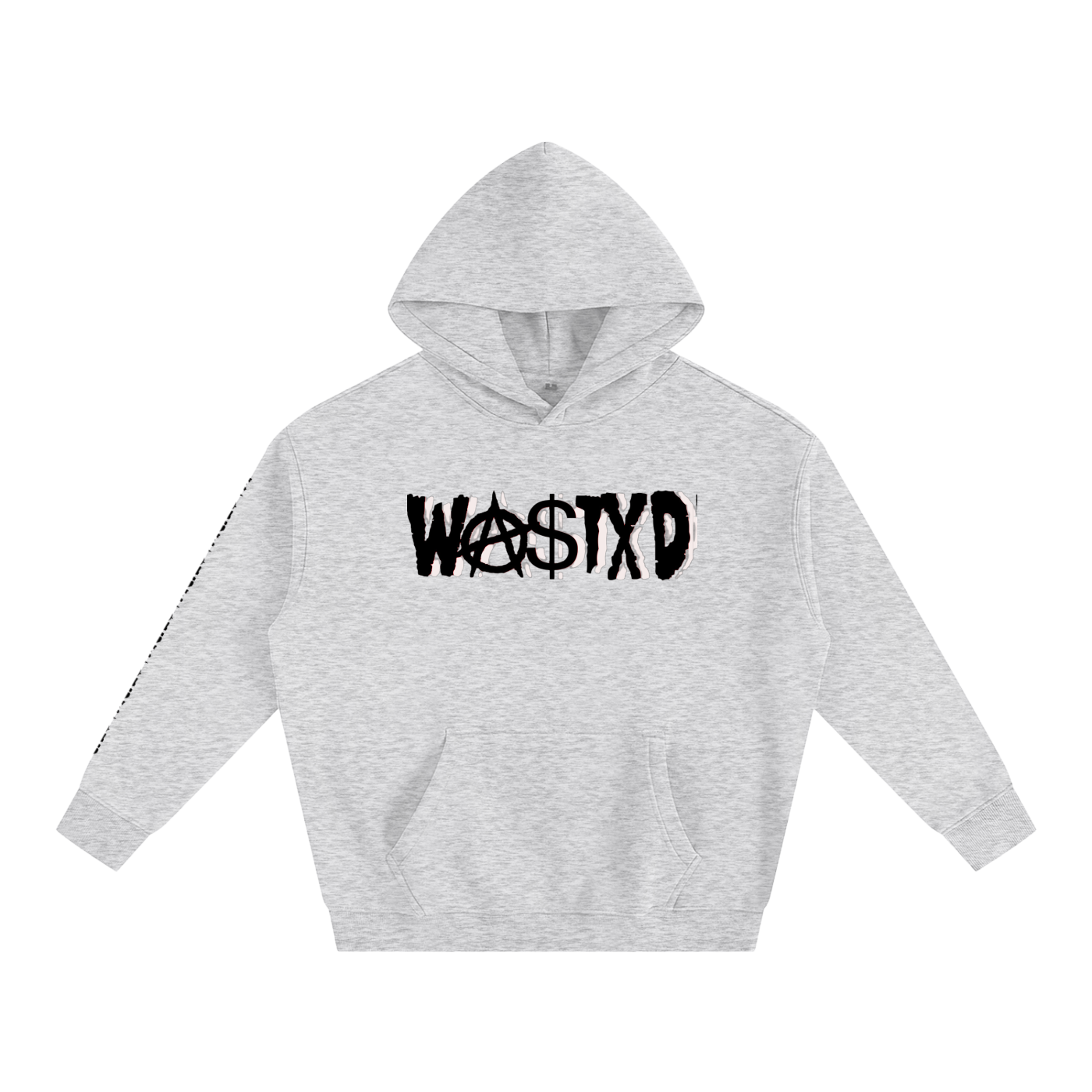 HXMG WA$TXD- Oversize Fleeced Hoodie