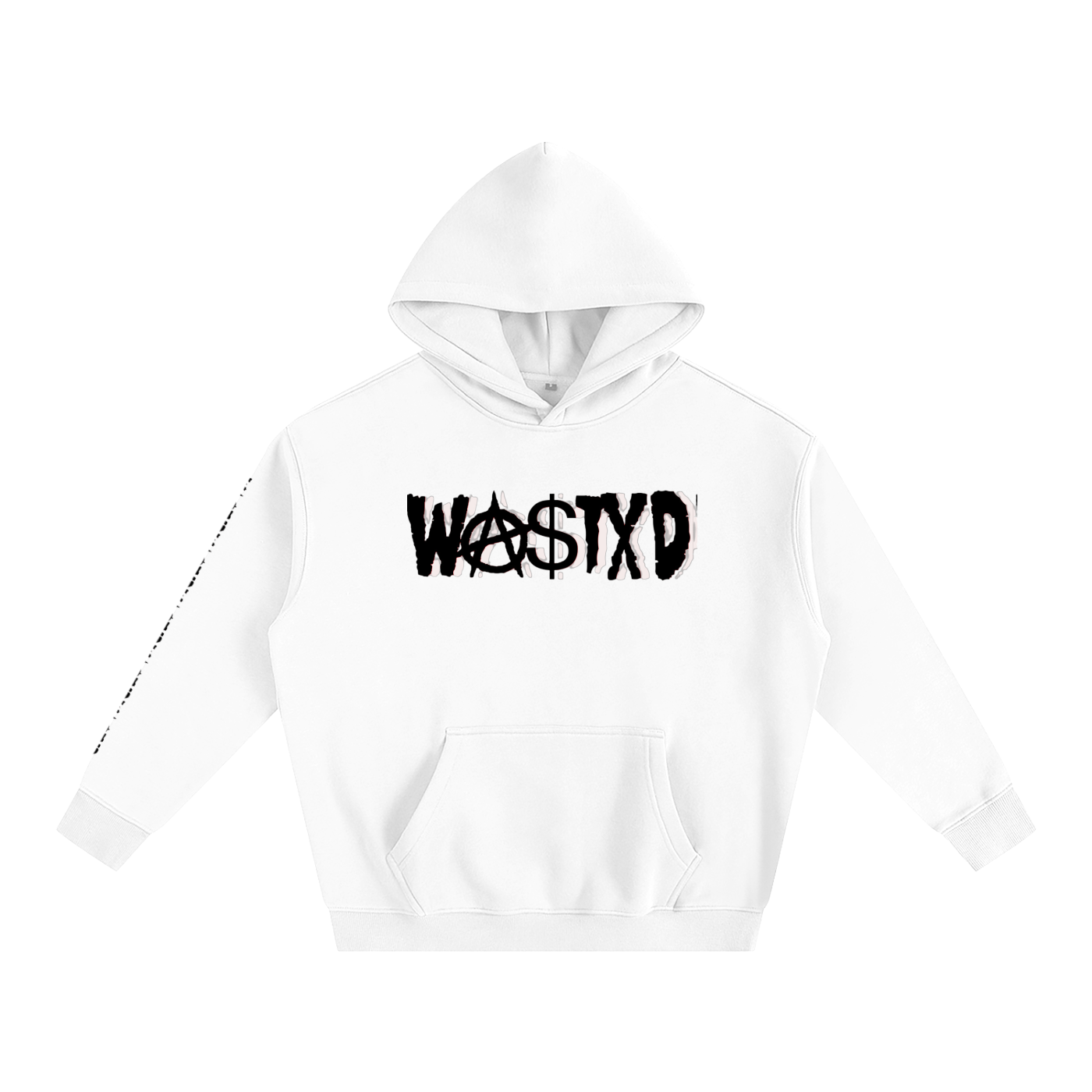 HXMG WA$TXD- Oversize Fleeced Hoodie