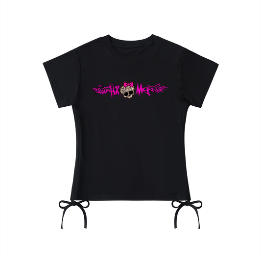 HXMG LADIEZ-Essential Drawstring T-Shirt