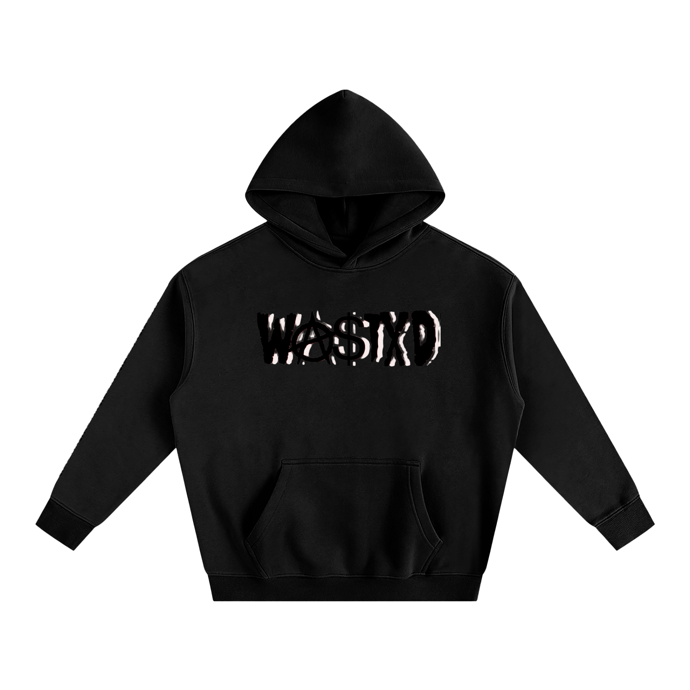 HXMG WA$TXD- Oversize Fleeced Hoodie